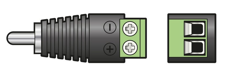 RCA Phono Plug with Screw In Terminals Carousel 1