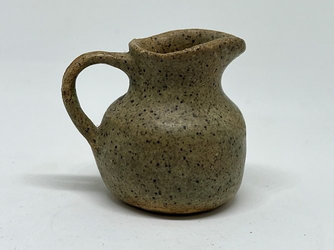 Vintage Studio Pottery Miniature Jug Signed Carousel 1