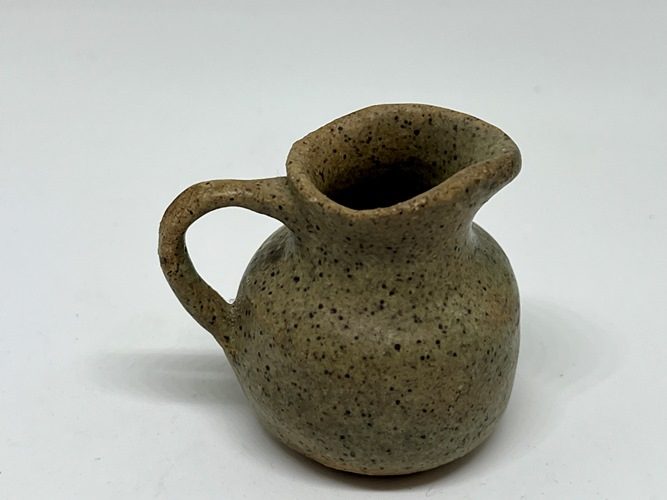 Vintage Studio Pottery Miniature Jug Signed Carousel 2
