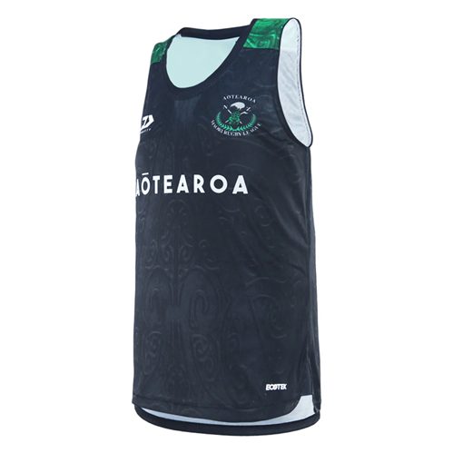 DYNASTY NZ MAORI RUGBY LEAGUE TRAINING SINGLET 3XL Carousel 2