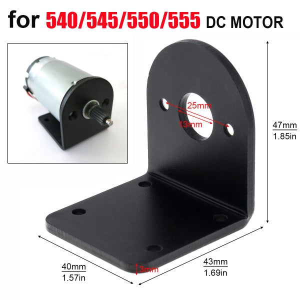 Motor Mount Bracket For DC Stepper Motors 750/755/795/895 Stainless Universal Carousel 1