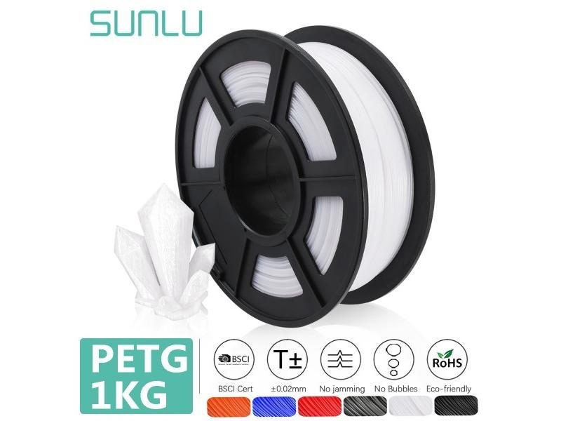 SUNLU 1.75MM 3D Printer Filament 1KG 2.2LBS For FDM Printing Carousel 2