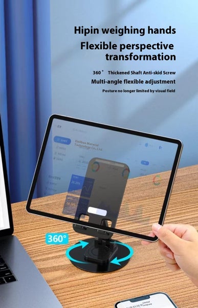 Clearance! Foldable 360° Phone & Tablet Desk Holder Stand #AE122 Carousel 2