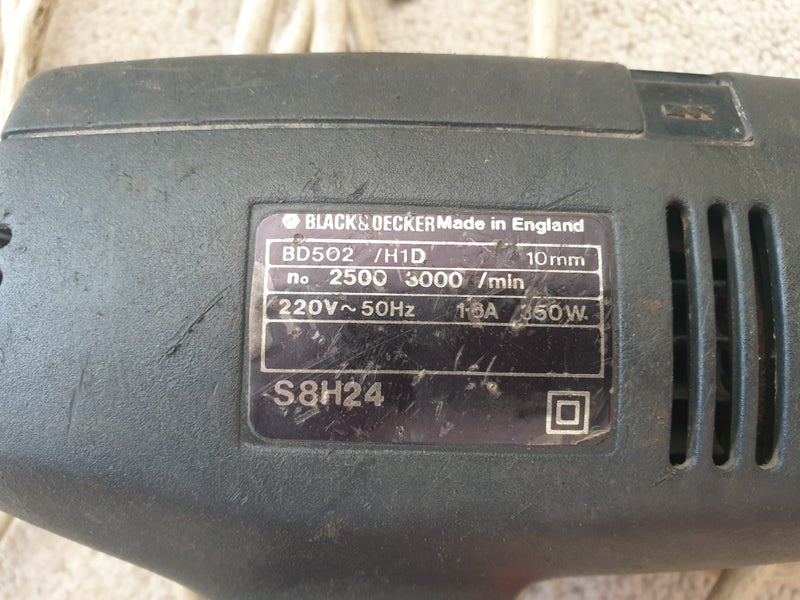 Black & Decker Drill 350W Carousel 4