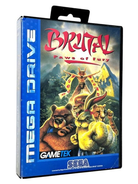 Brutal Paws of Fury (Sega Mega Drive - PAL) *MINT COMPLETE* Carousel 2