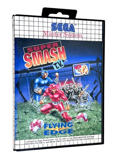 SUPER SMASH TV (Sega Master System) *MINT COMPLETE* Carousel 2