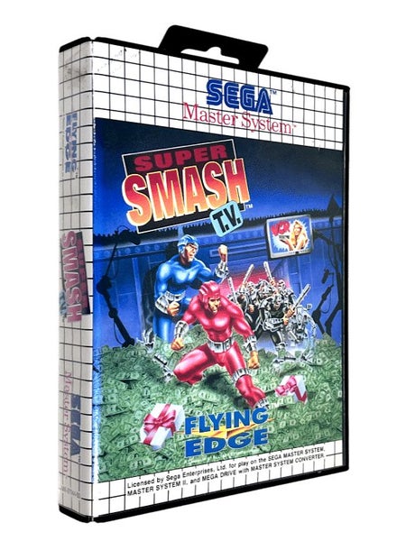 SUPER SMASH TV (Sega Master System) *MINT COMPLETE* Carousel 5