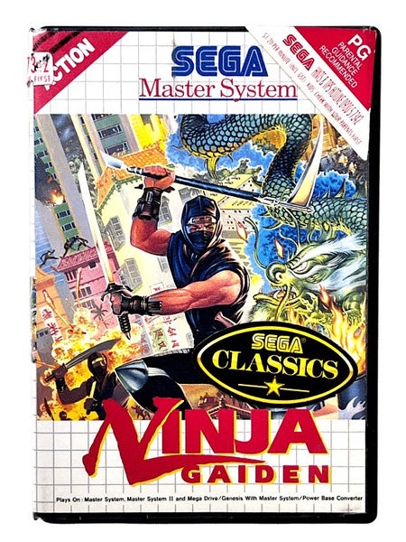 Ninja Gaiden (Sega Master System) *EXCELLENT* Carousel 1