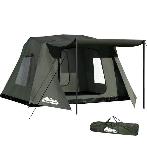 Weisshorn Camping Tent Instant Up 2-3 Person Tents Outdoor Hiking Shelter Carousel 2