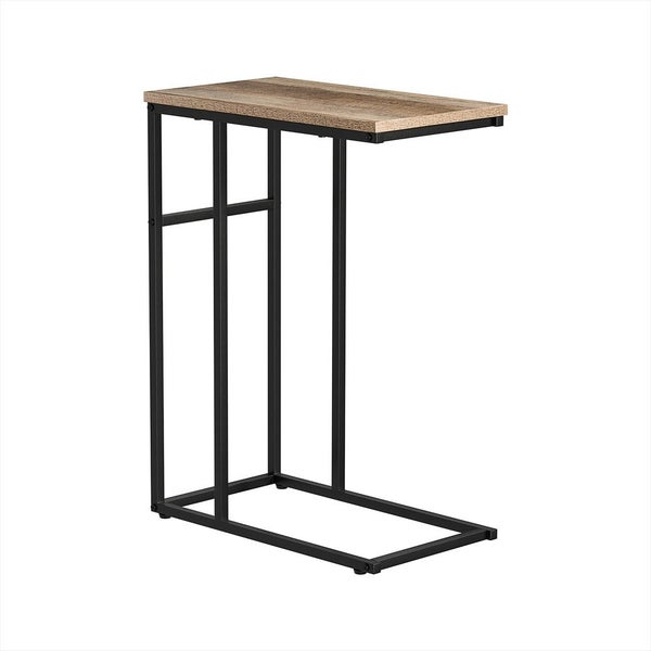 Artiss Coffee Table Side Table Walnut Anika Carousel 1
