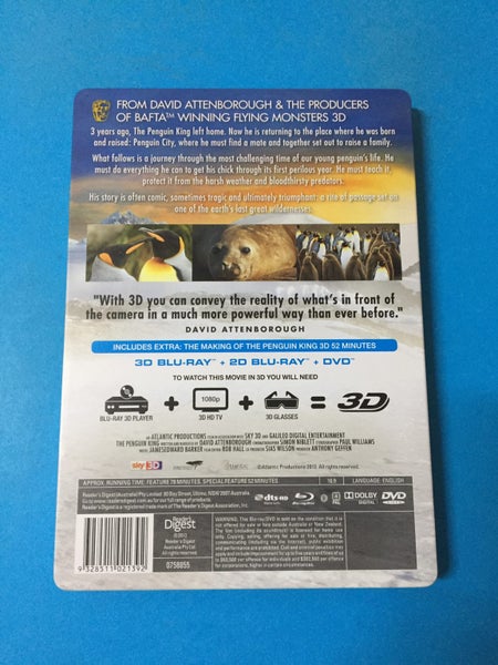 The Penguin King (Narrated By David Attenborough) (Blu-Ray 3D / Blu-Ray) Carousel 2