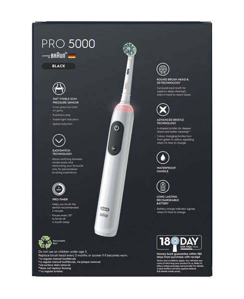 Oral-B Pro 5000 Electric Toothbrush Carousel 3