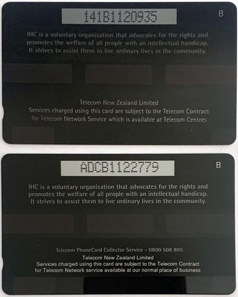 IHC Appeal Cards - Wanaka 1995 and Kiri 1996 Carousel 2