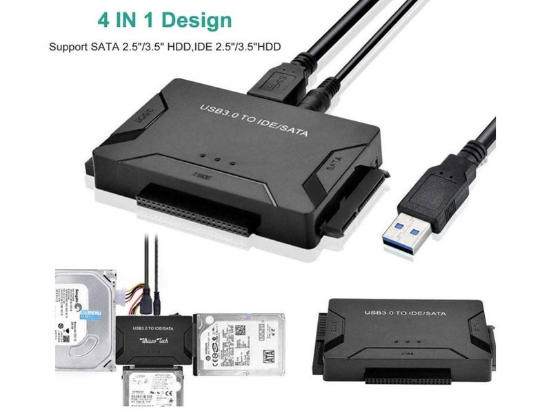 New USB 3.0 to SATA IDE Hard Drive Converter Afterpay Carousel 1
