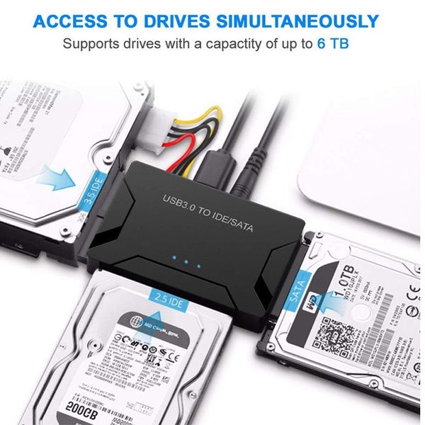 New USB 3.0 to SATA IDE Hard Drive Converter Afterpay Carousel 10
