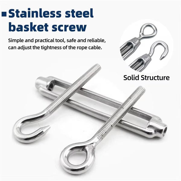 Wire Rope Cable Kit Stainless Steel Carousel 6