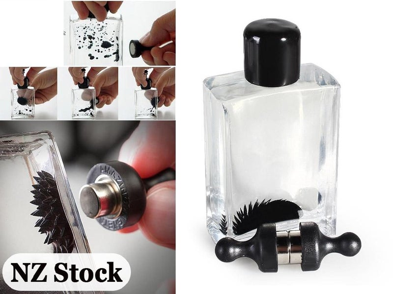 Magnetic Liquid Ferrofluid Display Bottle, NEW Carousel 1