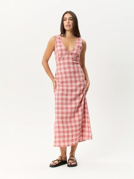 Position - Hemp Seersucker Maxi Dress Carousel 1