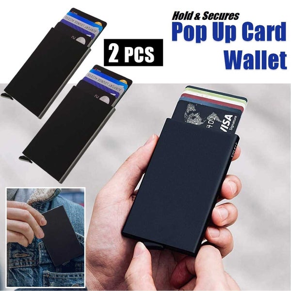 2Pack Wallet for Women Pop Credit Card Holder Wallet *Over Stocked* Carousel 1