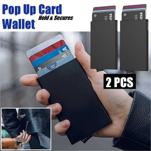 NEW new 2Pack Business ID Credit Card Holder Wallet Men*Hot SALE Carousel 1