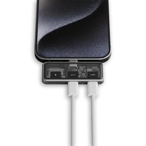 SATECHI USB-C Mobile XR Hub with Micro SD Card Reader - Space Grey The Satechi Carousel 1