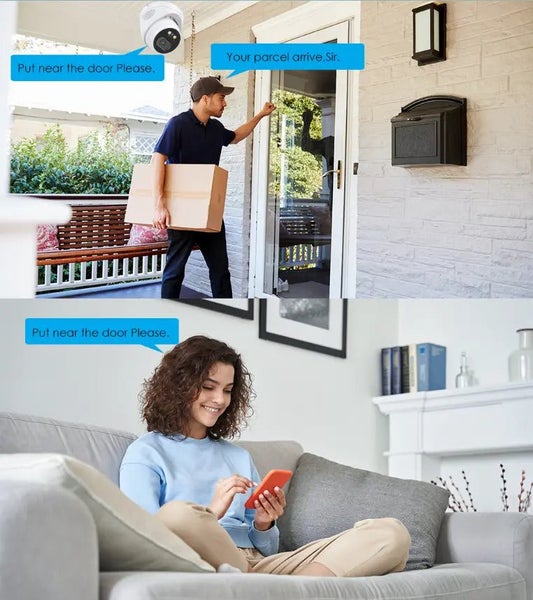 4K POE Two Way Audio Security Camera Snap Deal Carousel 1