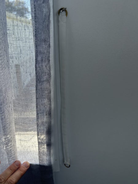 Sheer curtains and track Carousel 6