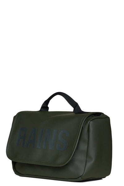 Rains Texel Wash Bag Green Carousel 2