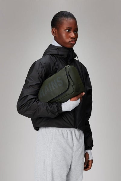 Rains Texel Wash Bag Green Carousel 8