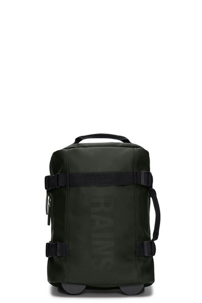 Rains Texel Carry-On Mini Travel Bag Green Carousel 2