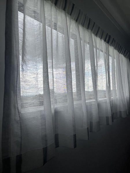 Sheer curtains and track Carousel 2