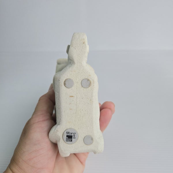Marbell Stone Art Belgium Siblings on Scooter Figurine 1970-198063002898076545112