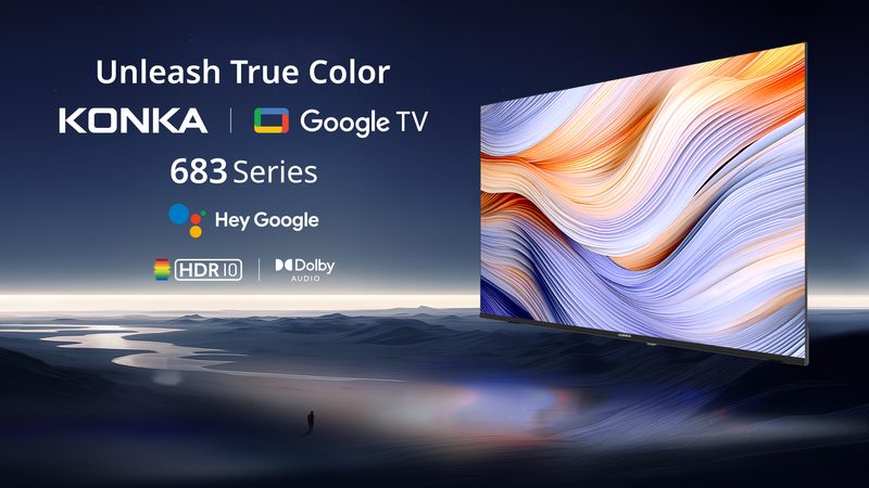Konka 40" Smart LED TV with Google TV OS KDL40GA683AN Carousel 1
