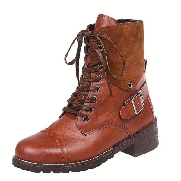 SALE Womens Size 8 (True to size) Vintage Western Vintage Boots Vegan Leather Carousel 2