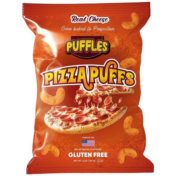 12 x Puffles Pizza Puffs - 170g Carousel 1