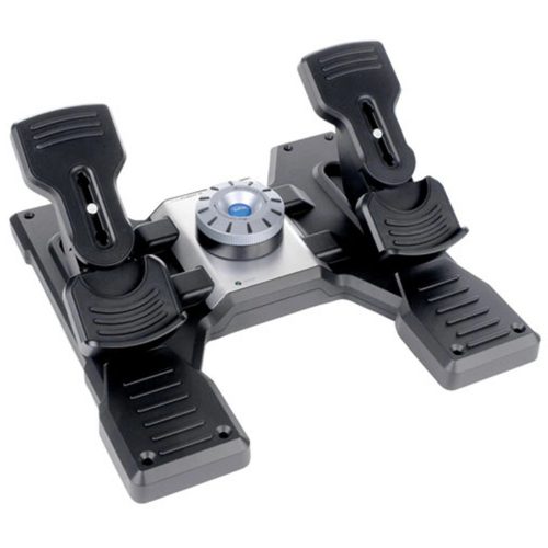 Logitech Pro Flight Gaming Rudder Pedals Carousel 1