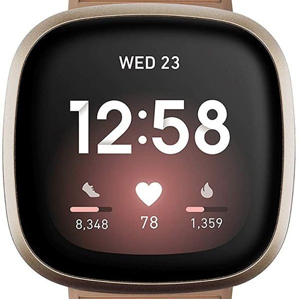 Fitbit Versa 3 Milanese Loop Strap Gold Carousel 3