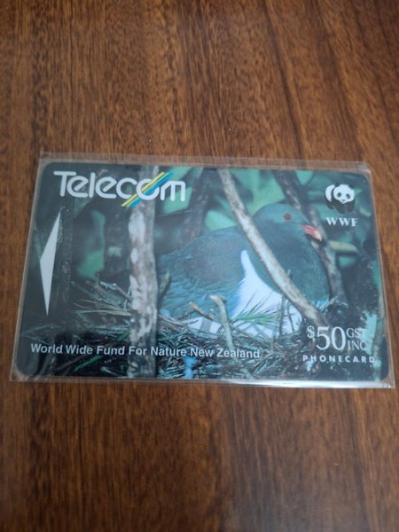 World wide fund for nature New Zealand, Telecom NZ phone cards Carousel 1