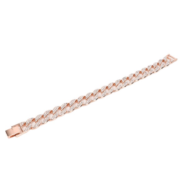 cuban bracelet rhinestone anklet cuba's chain hip hop couple cuban bracelet Carousel 1