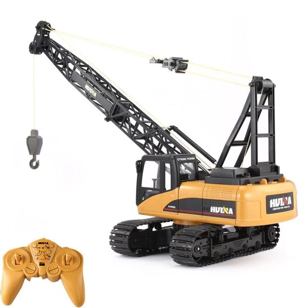 Rc Crane 1:14 2.4Ghz Construction Tower Excavator Truck Toy Kids Boys Gift Carousel 1