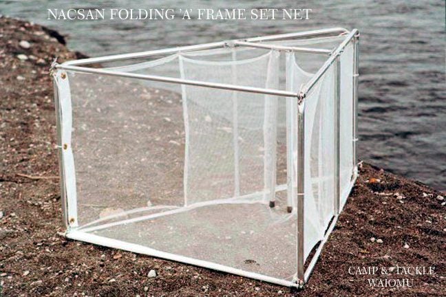 Nacsan Replacement Whitebait Folding Set Net A Frame Net - NET ONLY Carousel 2