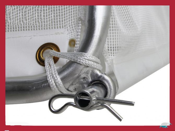 Nacsan Replacement Whitebait Folding Set Net A Frame Net - NET ONLY Carousel 6