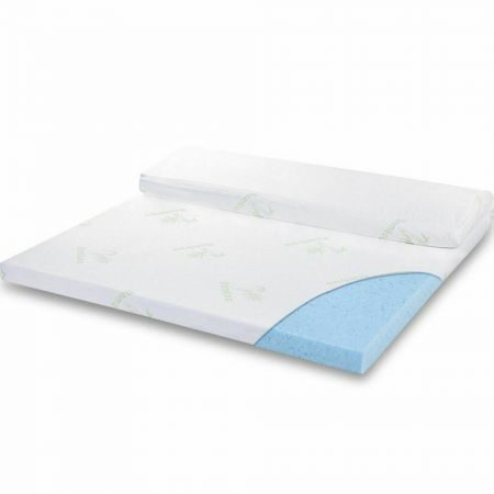 Mattress Topper Cool Gel Memory Foam Double Size Carousel 1