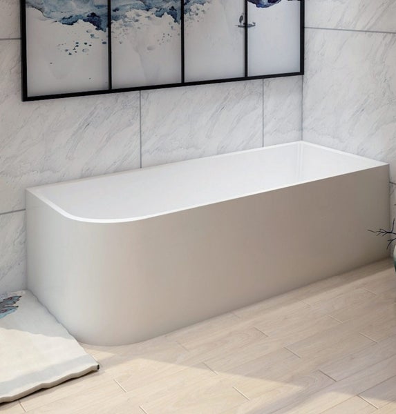 Corner Freestanding Bath 1500mm Carousel 1