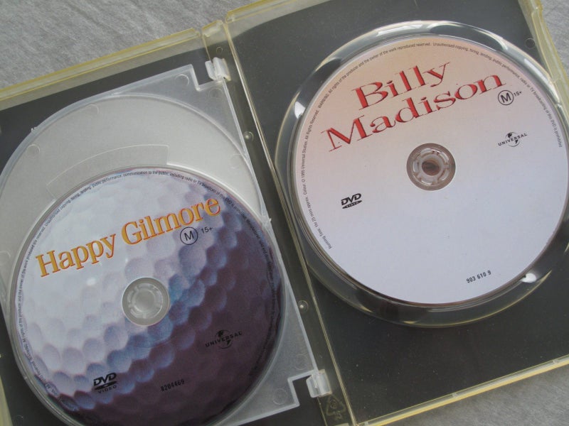 Chuck & Larry / Happy Gilmore / Billy Madison (Adam Sandler) 3 DVD Set :) Carousel 4