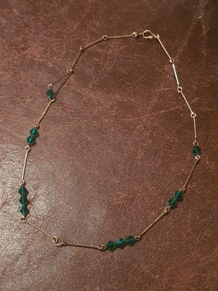 Vintage Björn Weckström Goldtone Necklace Carousel 1