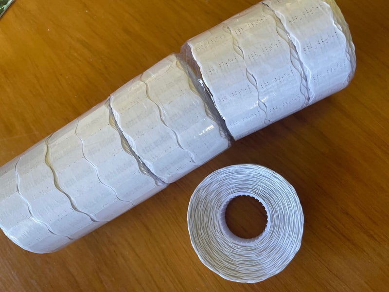 10x Roll Self-Adhesive Best Before Labels Carousel 1