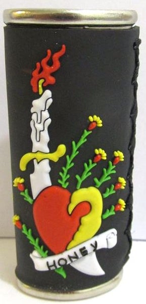 Tattoo design case for Bic lighters Carousel 1