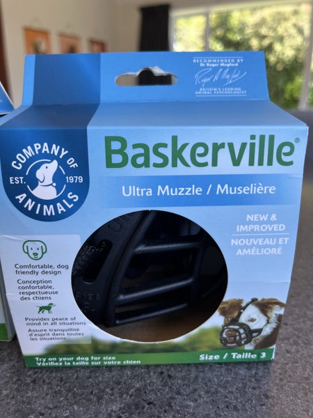 Baskerville Ultra dog muzzle size 3 Carousel 1