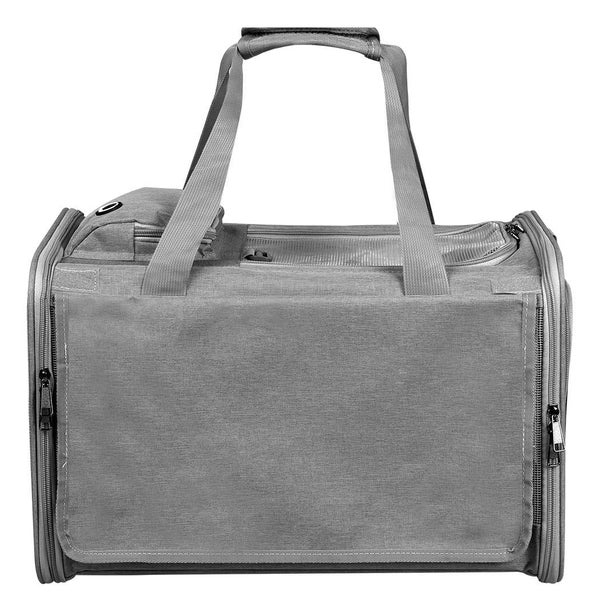 Goslash Picks 3 In 1 Pet Soft Crate Dog Cat Carrier Xl Size Grey Carousel 2